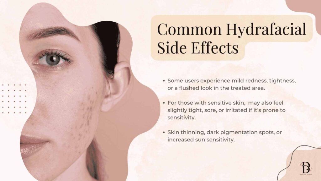 Common Hydrafacial Side effects