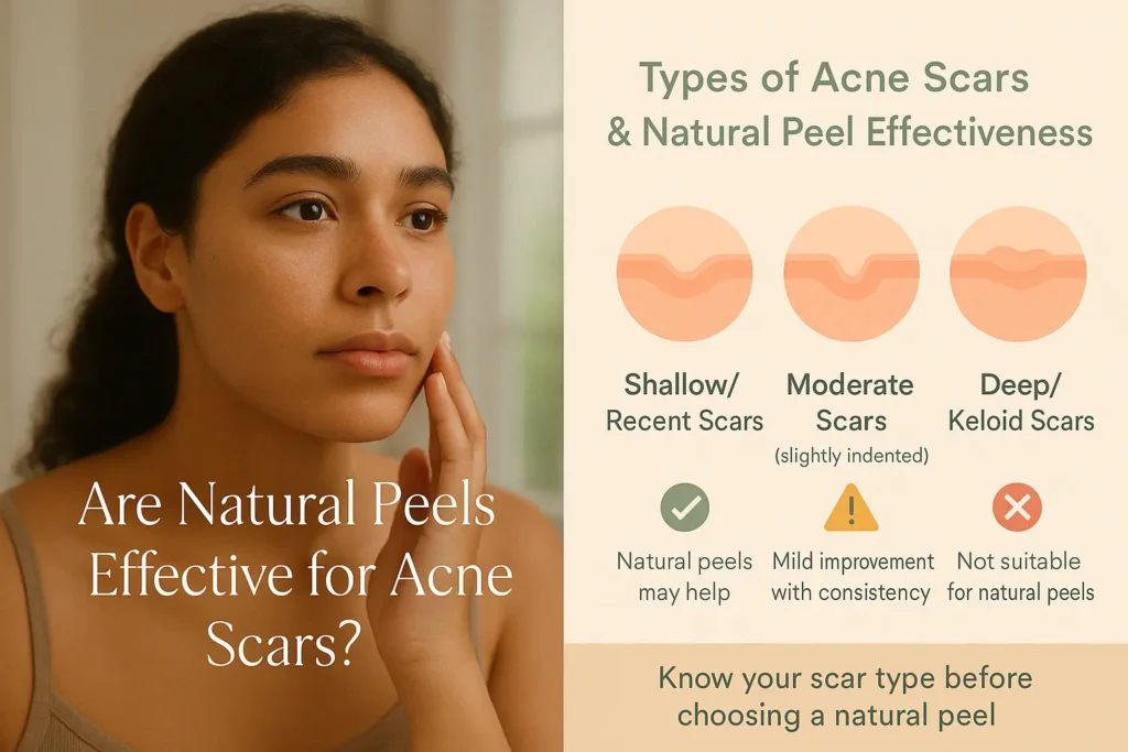 Are Natural Peels Effective for Acne Scars?